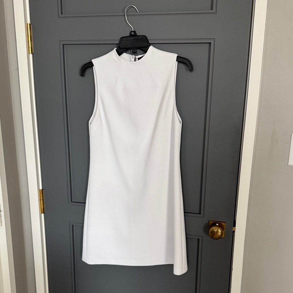 Alice + Olivia Elegant White Mini Dress